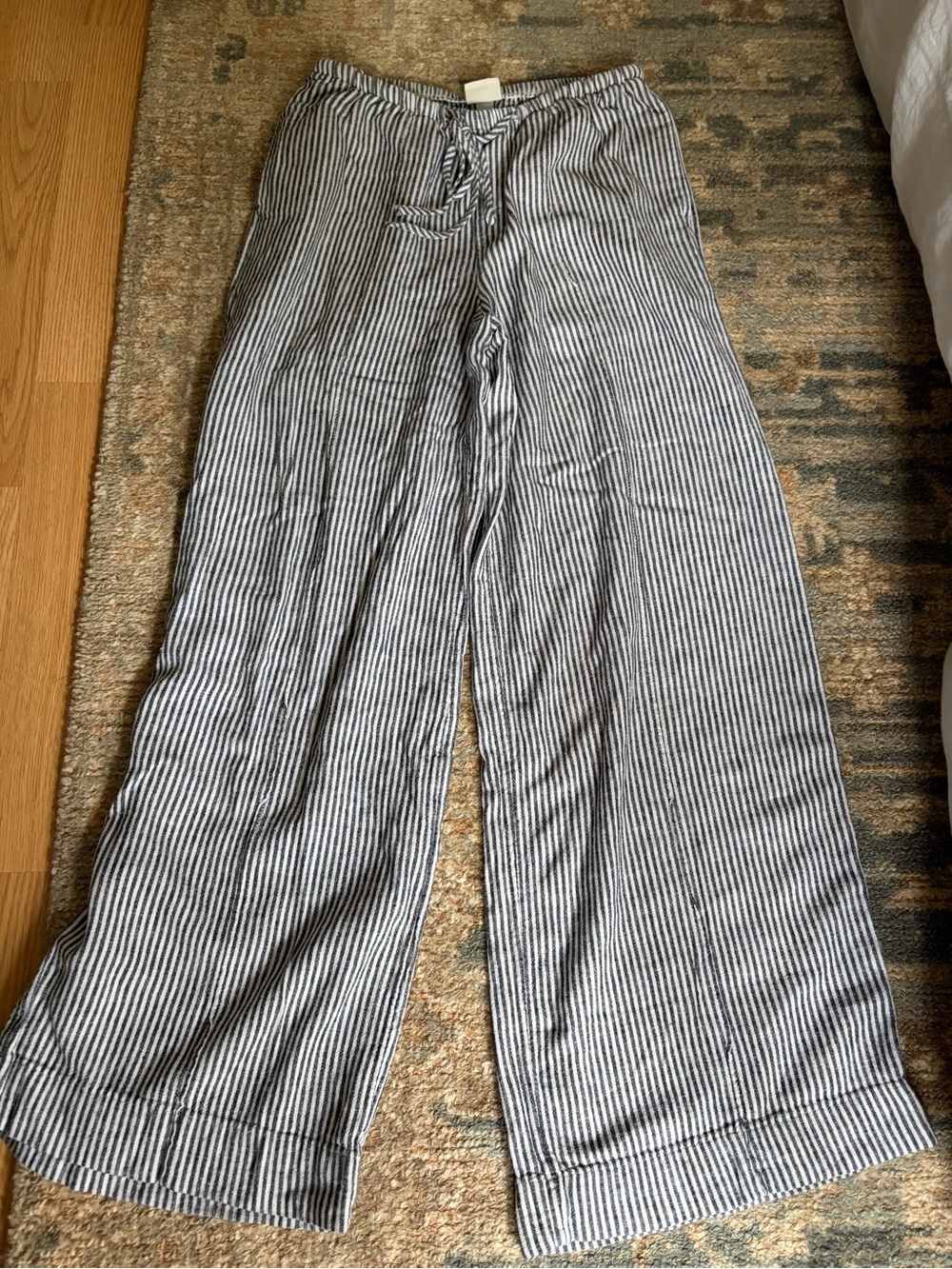 Drawstring Wide Leg Oversized Lounge Pants